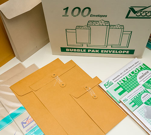 Special Open End Envelope