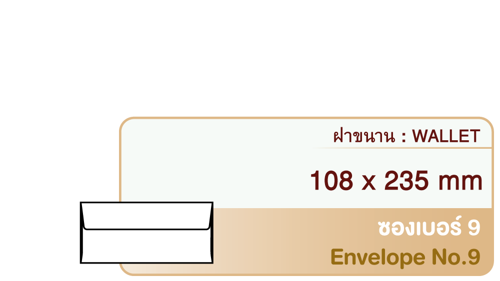 Envelope No.9 Wallet