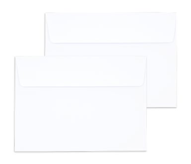 White Envelope No. 8 1/2 /125 (Wallet)