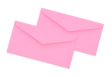 Pink Envelope No. 6 1/2