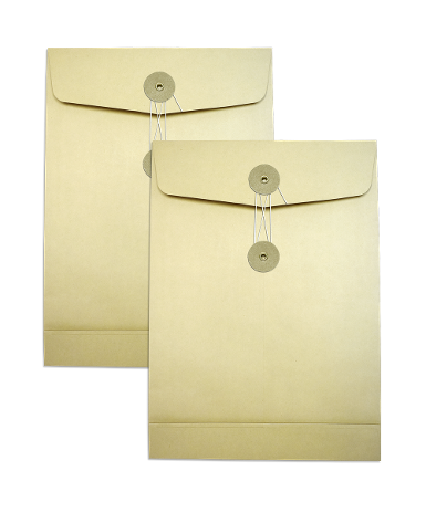 KI Enlarge Envelope No. C4 Eyelet & String