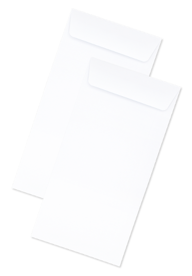 White Open End No. 5 x 10