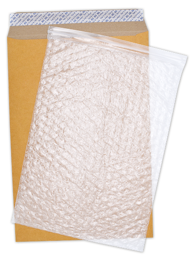 Zip Lock Bubblepak Open End No. 7 x 10