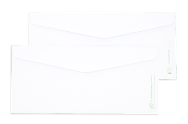 White Perforation Envelope No. 9/125
