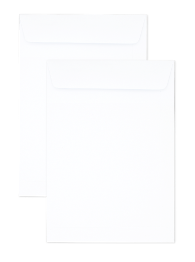 White Open End No. 6 3/8 x 9