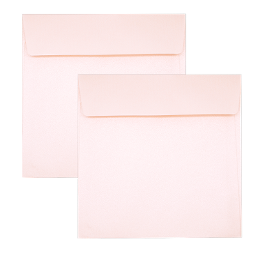 Pearl Metallic Envelope No. 6 x 6 Pink