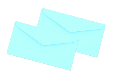Blue Envelope No. 6 1/2