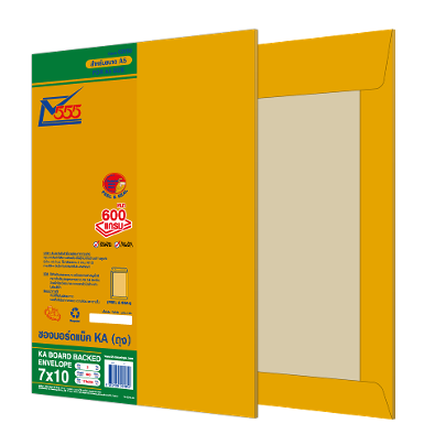 KA Board Backed Open End No.7 x 10 Peel & Seal (Pack 2)