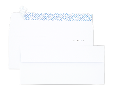White Envelope No. 9/125 Peel & Seal