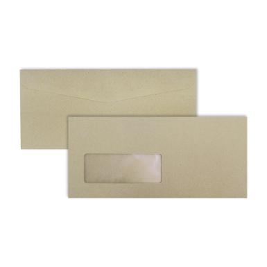Brown Window Envelope No. 9 BA (window 40 x 106 mm.)